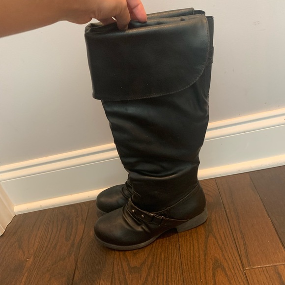 Top Moda Black Riding Boot NWOT - Picture 3 of 7